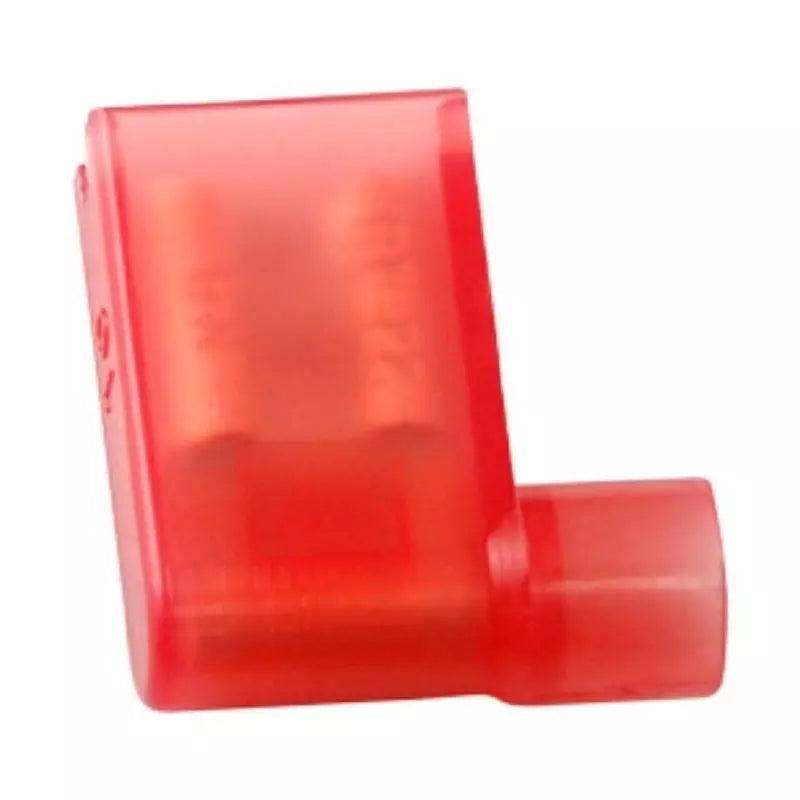 Red Insulated Female Spade Connector,6.35 x 0.8 mm