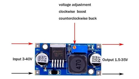 LM2596S DC-DC Buck Converter Power Supply