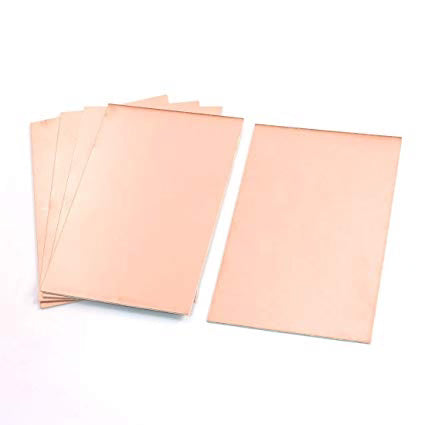 Copper Clad Plate Laminate Single Side PCB 15x10cm 6x4 inch