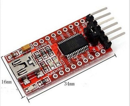 FTDI 232 Mini USB to TTL Converter
