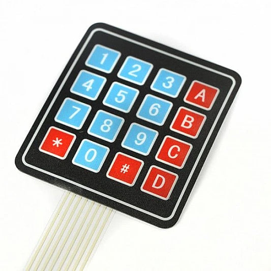4X4 Matrix Membrane Keypad