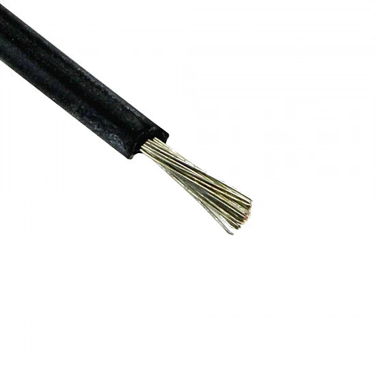 18AWG Flexible Black Silicone Wire 1 Meter