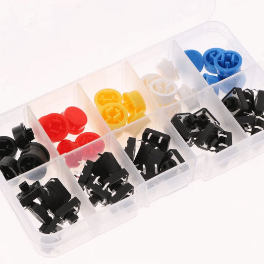 Tactile Push Button Switch Kit
