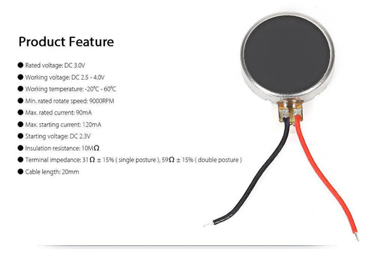 VIBRATION MOTOR 3V