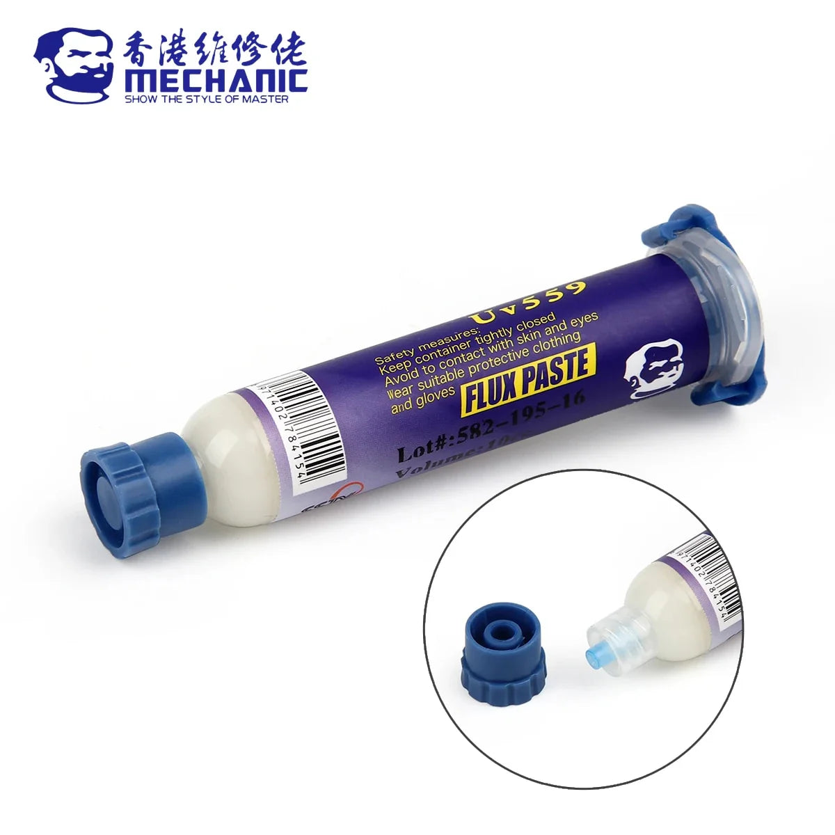 Mechanic Solder Flux Paste Syringe