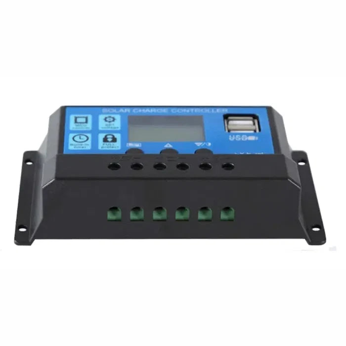 20A Digital Solar Controller with LCD and USB Output Port