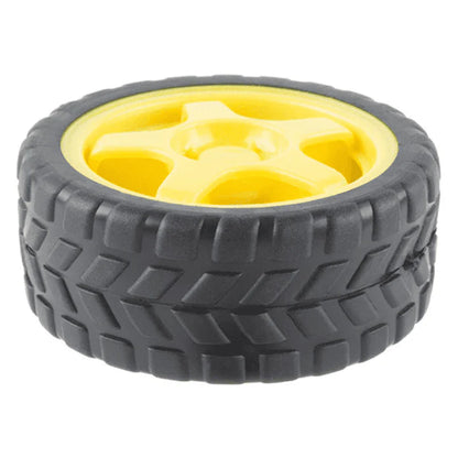 65mm Wheel for BO Motors with tyre