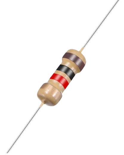 3.3K ohm 1/4 Watt Resistor 5% Tolerance 3K3