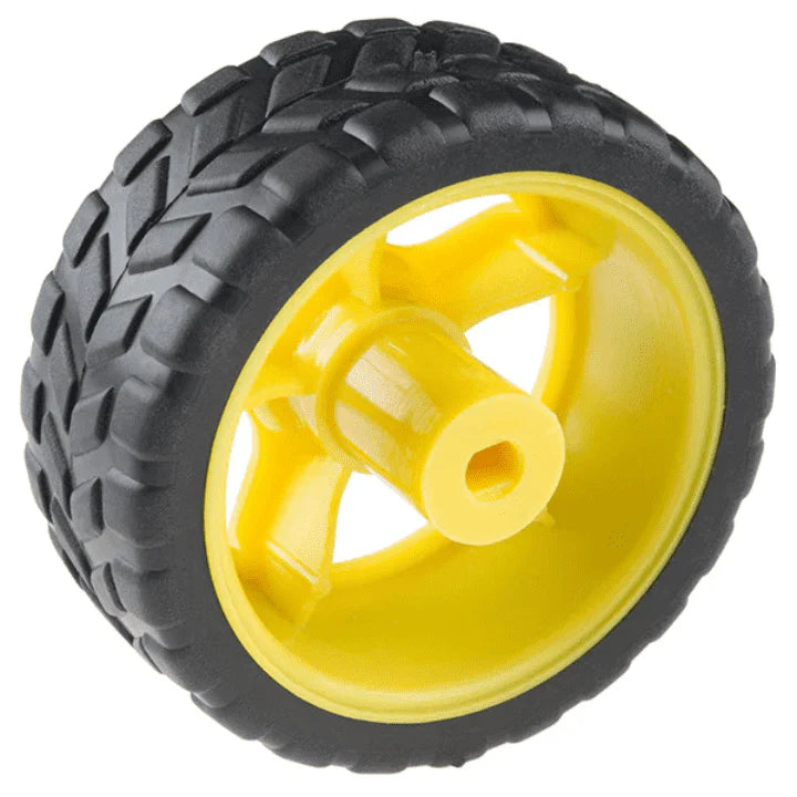 65mm Wheel for BO Motors with tyre