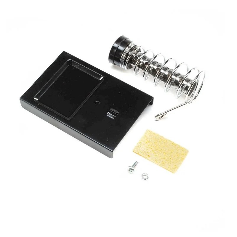 Soldering Iron Support Stand with Cleaning Sponge