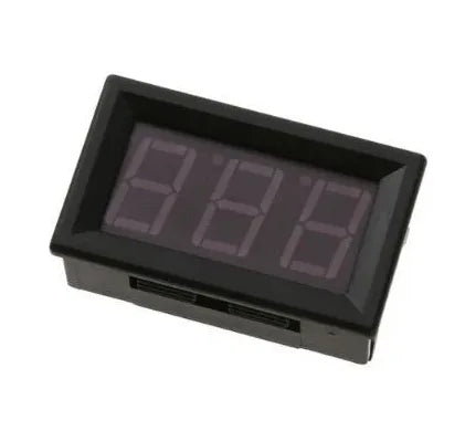 0.56inch 0-30V Three Wire DC Voltmeter Red
