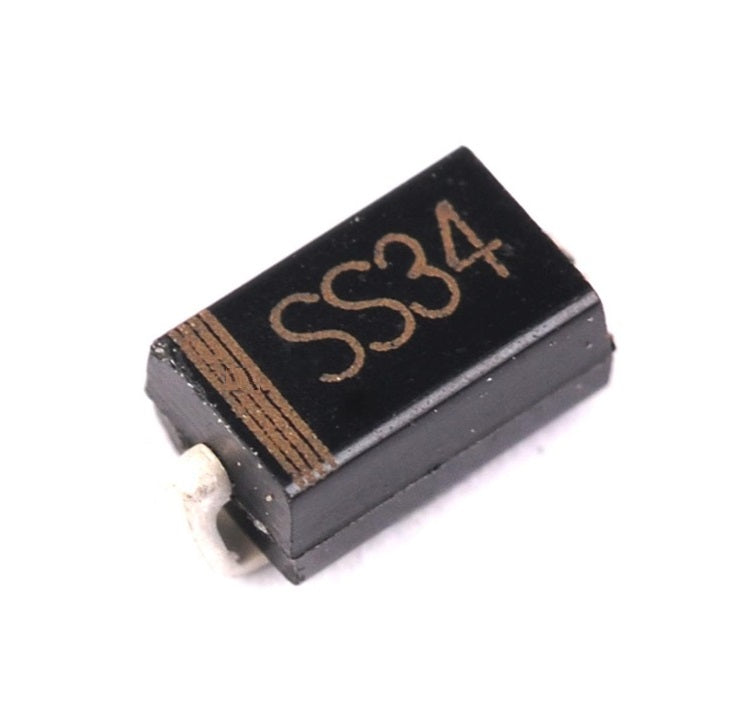 SS34 SMA 40V/3A Schottky Diode SMD Package-DO-214AC