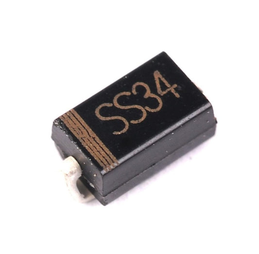 SS34 SMA 40V/3A Schottky Diode SMD Package-DO-214AC