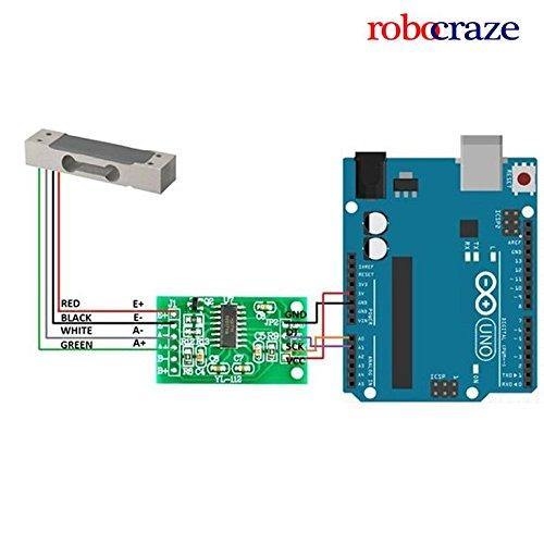 10kg Load Cell with HX711 Weight Sensor