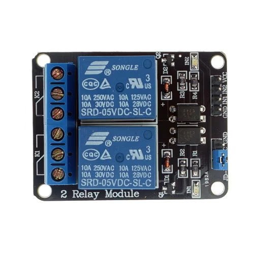 5V 2 Channel Relay Module for Arduino