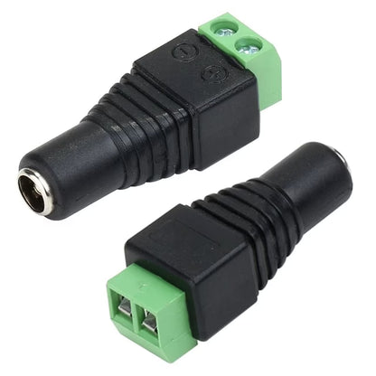 DC Male Female Plug Power Jack Adapter Combo