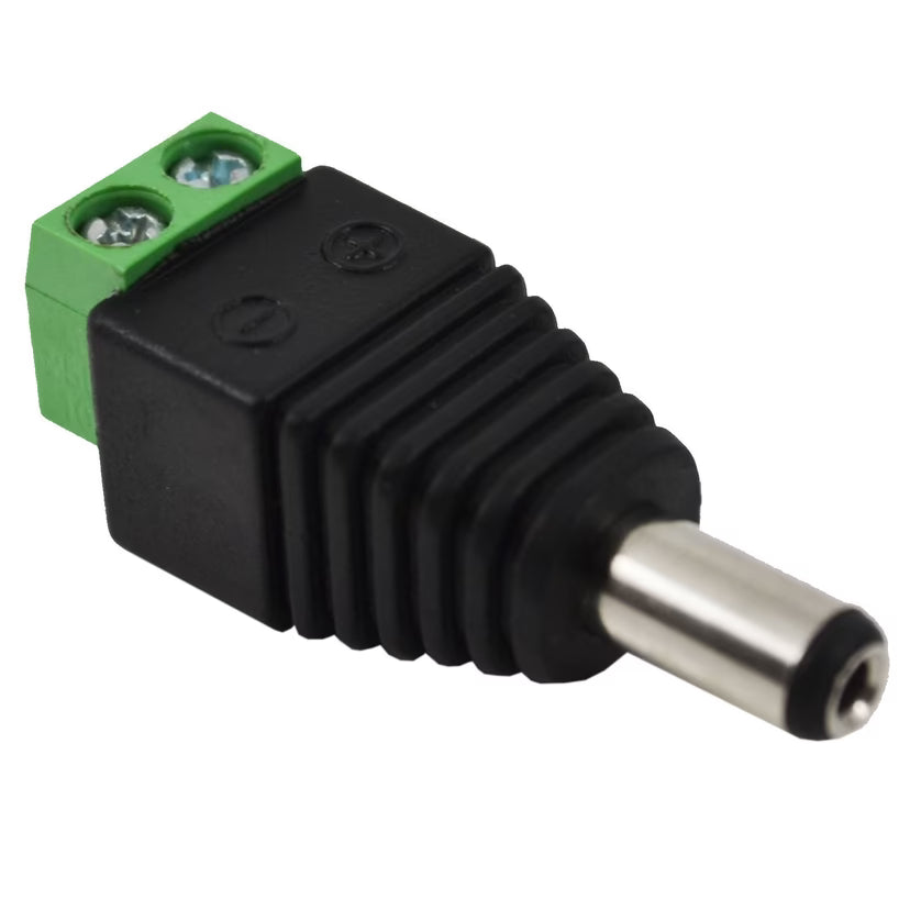 DC Male Female Plug Power Jack Adapter Combo